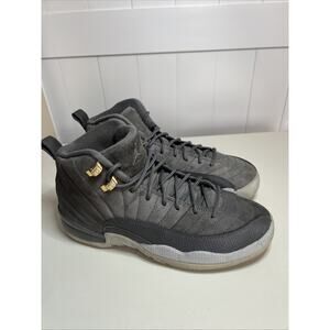 Size 7Y - Jordan 12 Retro Dark Grey (GS) Pre-Owned With New Box